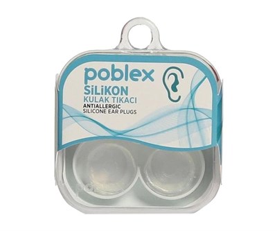 Poblex Antialerjik Silikon 2li Kulak Tıkacı