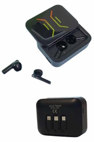 Powerbank Bluetooth Kulaklık Oyuncu Kulaklığı Yüksek Ses Kaliteli