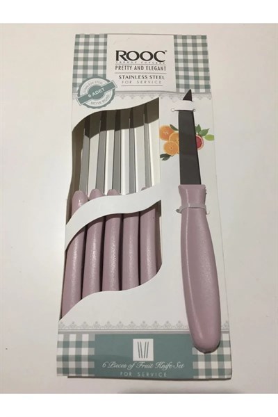Prety 6lı Meyve Bıçak Seti Royaleks-MYV-06