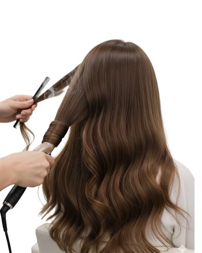 Profesyonel 25 mm Saç Maşası Kalın Bukle Etkili