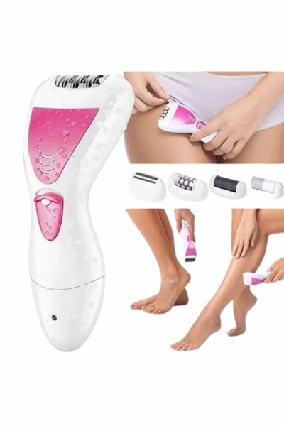 Profesyonel 4in1 Çok Amaçlı Epilasyon Aleti Şarjlı Pratik Taşınabilir