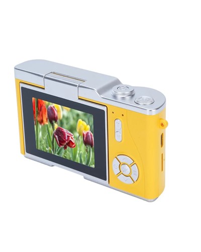 Profesyonel Çekim İçin 48 MP Dijital Kamera Flip Screen 18x Zoom Uzun Pil Ömrü