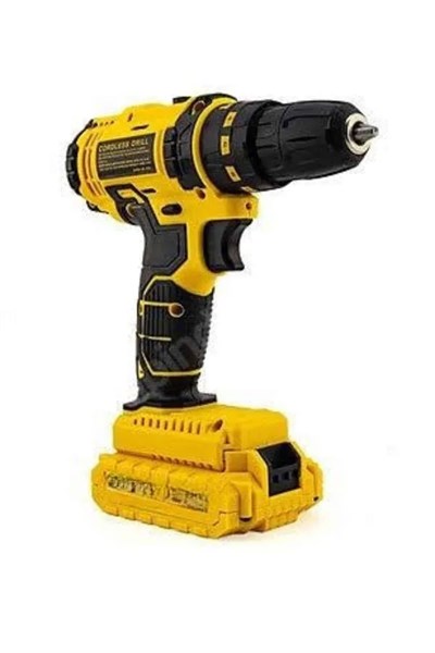 Profesyonel Çift Bataryalı Akülü Vidalama Şarjlı Matkap 24 Parça