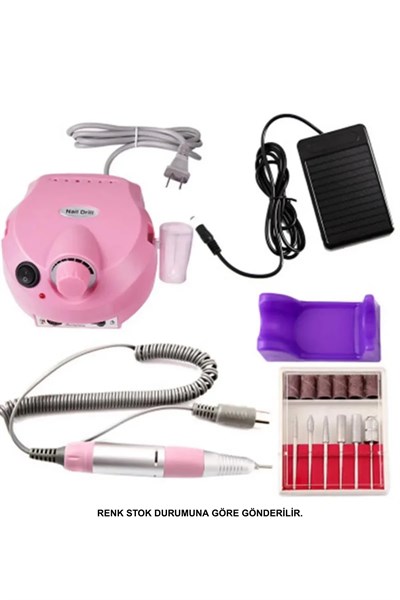 Profesyonel Elektrikli Freze Tırnak Parlatıcı Törpü Manikür Pedikür Makinesi Point Power