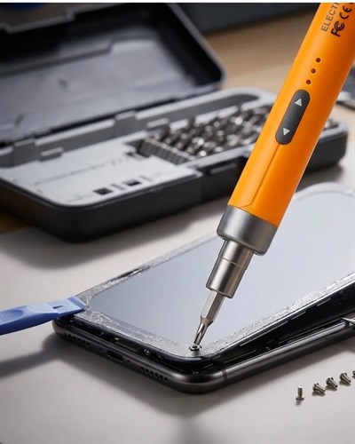 Profesyonel Elektrikli Tornavida Seti 600mAh Şarjlı 38 Parça Hassas Vida Seti