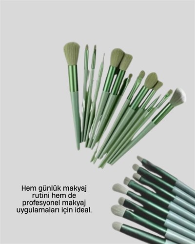 Profesyonel Makyaj Fırça Seti Yumuşak Kıllı Taşınabilir Çantalı