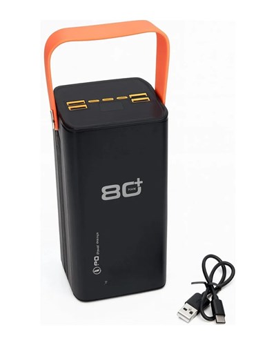 Profesyonel Powerbank 80000 mAh Çoklu Giriş Çıkış Destekli Uzun Süreli Taşınabilir Şarj