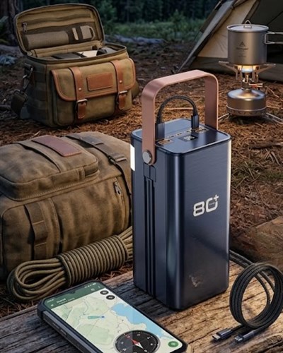 Profesyonel Powerbank 80000 mAh Çoklu Giriş Çıkış Destekli Uzun Süreli Taşınabilir Şarj