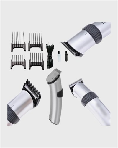 Profesyonel Şarjlı Saç ve Sakal Kesme Makinesi – Paslanmaz Çelik Bıçaklı, Ergonomik ve Sessiz Motorlu