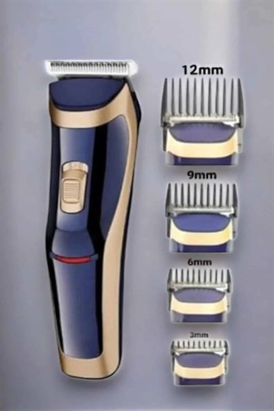 Profesyonel Şarjlı Saç ve Sakal Traş Makinesi Kolay Kullanım