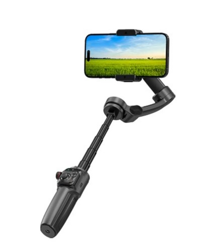 Profesyonel Telefon Gimbal Stabilizer 3 Axis Video Sabitleyici Vlog Tripod