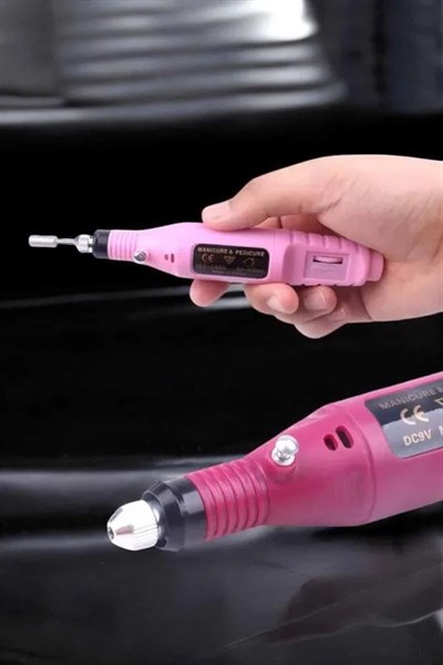 Protez Tırnak Manikür ve Pedikür Seti Elektrikli