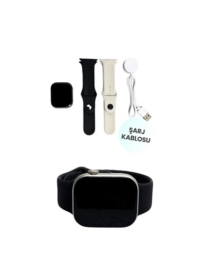 RS12 PRO+ 2025 Serisi Uzun Şarj Süreli Garantili Full Ekranlı Özel Üretim Akıllı Saat – 2GB Hafıza, AMOLED, GPS, Sesli Arama