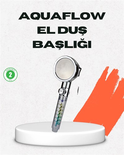 Rahatlatıcı Yağmur Etkili El Duşu – Döner Pervaneli, Dayanıklı ve Şık Tasarım