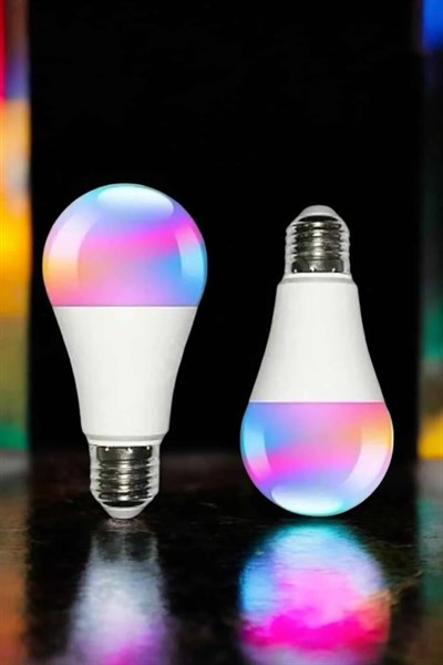 Renk Değiştirebilen RGB Işıklı Led Ampul A+Enerji 15 Watt Led Işık