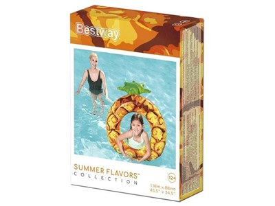 Renkli Ananas Desenli Deniz Simit Bestway