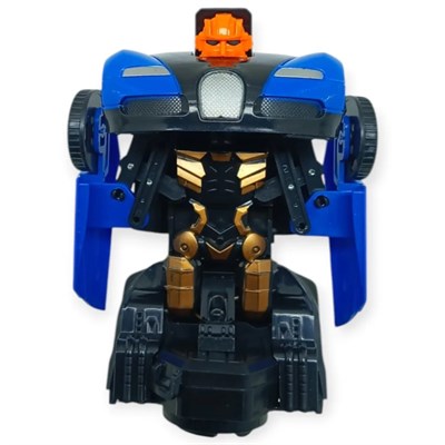 Robota Dönüşen Araba - Pilli Yerde Gezen Spor Araba