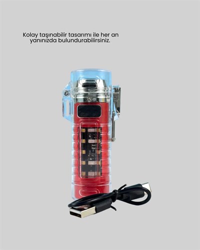 Rüzgar Geçirmez Elektrikli Çakmak Hayatta Kalma Tasarımlı