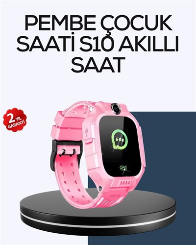 S10 Akıllı Çocuk Saati Çift Yönlü Konuşma ve SOS Fonksiyonu