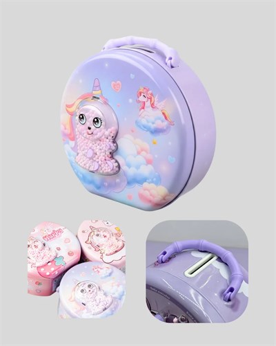 ŞİFRELİ KUMBARA MOR