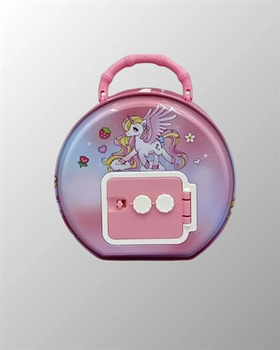 ŞİFRELİ KUMBARA PEMBE