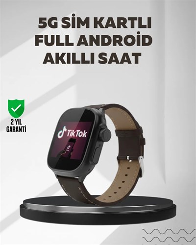 SIM Kartlı Akıllı Saat GPS WiFi Bluetooth Destekli