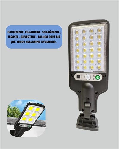 STL616 SENSÖRLÜ SOLAR SOKAK LAMBASI