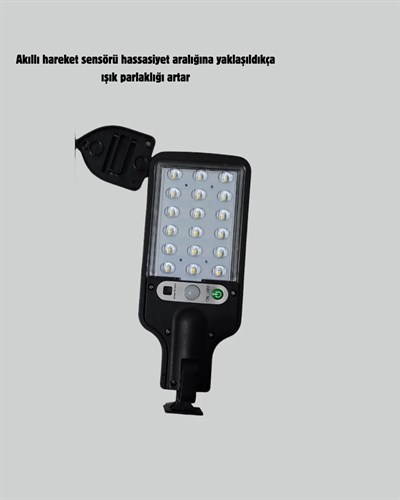STL616 SENSÖRLÜ SOLAR SOKAK LAMBASI