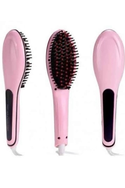 Saç Fırça Akıllı LCD Ekran Pratik Saç Düzleştirici Tarak Pratik Taşınabilir