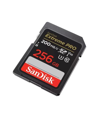 SanDisk Extreme Pro SD UHS I 256GB Card