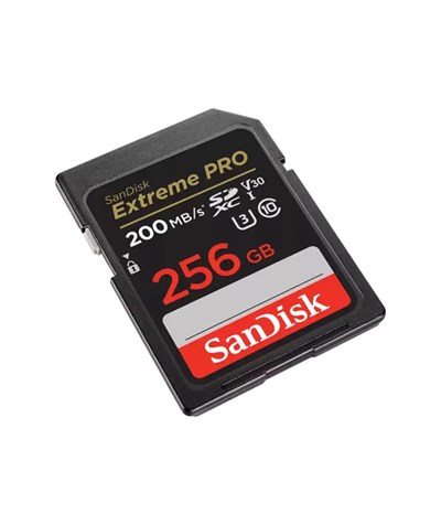 SanDisk Extreme Pro SD UHS I 256GB Card