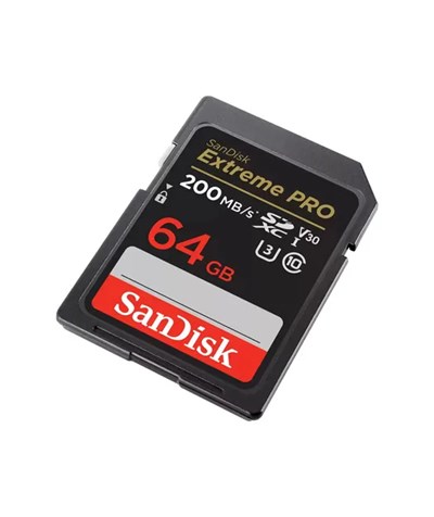 SanDisk Extreme Pro SD UHS I 64GB Card