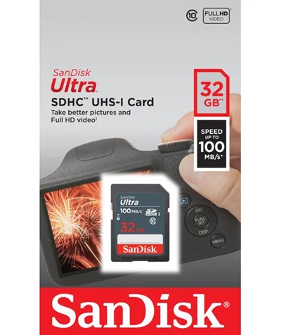 SanDisk Ultra SDHC Memory Card 32GB