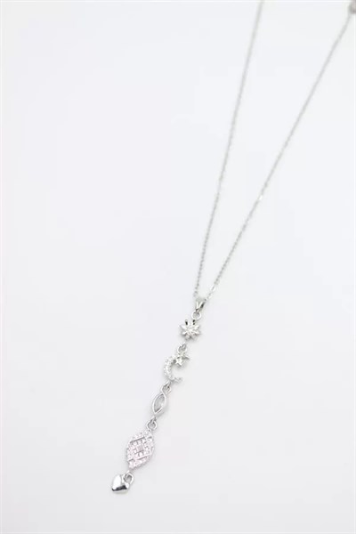Şans Y Kolye - Gümüş