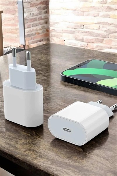 Şarj Aleti İOS 15/15 Pro Max Uyumlu Şarj Adaptörü ve Kablosu