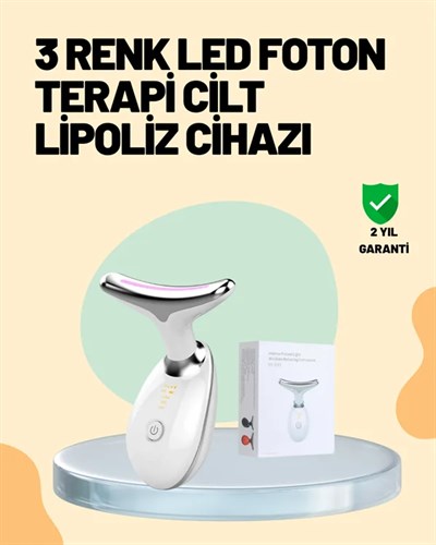 Şarjlı Akıllı Cilt Temizleme ve Nemlendirme Cihazı – 500 mAh, Otomatik Kapanma ve EMS Modlu