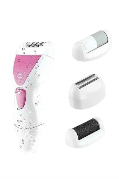 Şarjlı Epilasyon Cihazı Çok Başlıklı Ayak Bakımına Uygun Epilatör Aleti