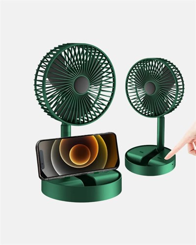 Şarjlı Mini Fan Katlanabilir 3 Hız Ayarlı Taşınabilir Tasarımlı
