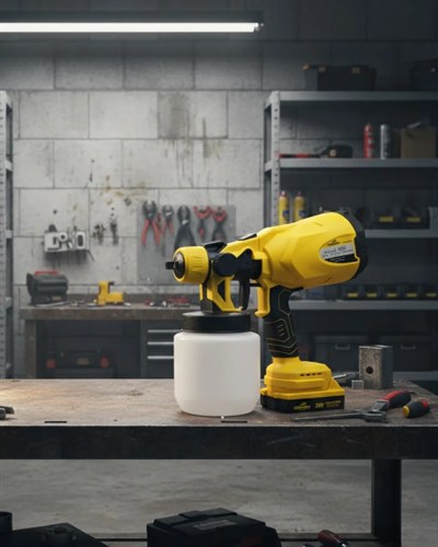 Şarjlı Püskürtme Tabancası Profesyonel Görünümlü Boyama Çözümü