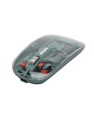 Şeffaf Tasarımlı Bluetooth Kablosuz Mouse Pilli Kullanım