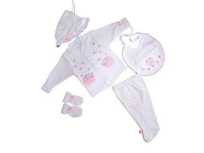 Sema Baby 5li Set - Açık Pembe 8682476853162