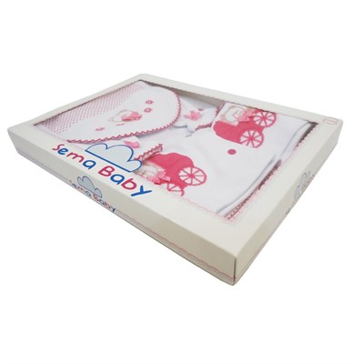 Sema Baby 5li Set - Pembe