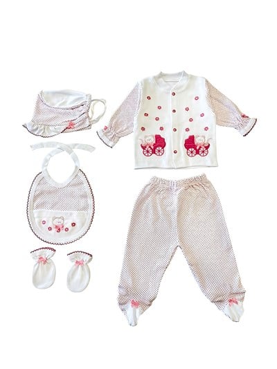 Sema Baby 5li Set - Pembe
