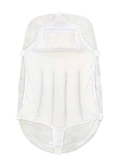 Sema Baby Köpüklü Kafa Destekli Bebek Banyo Filesi - Beyaz