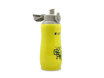 Sema Baby Penguen Kilitli Paslanmaz Çelik Bebek Termosu 600 Ml - Sarı