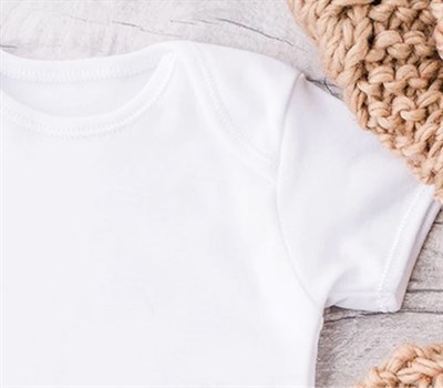 Sema Baby Prematüre Yarım Kol Penye Çıtçıtlı Badi - Beyaz