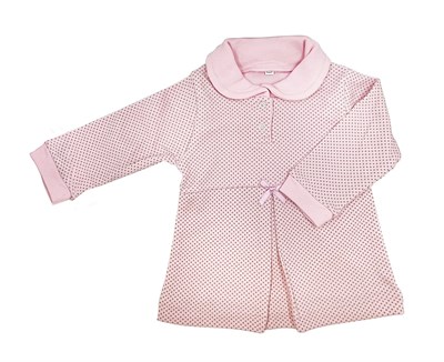 Sema Baby Puantiyeli Elbise 2li Takım 12 Ay  - Pembe