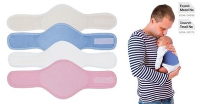 Sema Baby Sevi Bebek Bel Koruyucu - Mavi