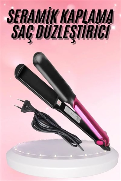 Seramik Düzleştirici İyon Özellikli Profesyonel Günlük Kullanımı Uygun
