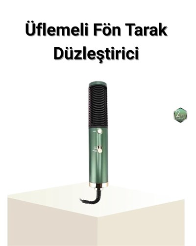 Seramik Plakalı Saç Düzleştirici – 200°C Ayarlanabilir Isı, İyon Teknolojisi